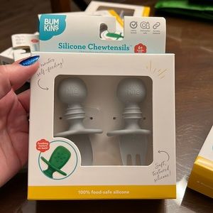 Bumkins fork and spoon set